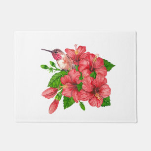 Tropischer Bouquet Fußmatte