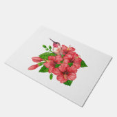 Tropischer Bouquet Fußmatte (Schrägansicht)