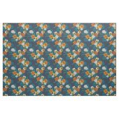 Tropischer Bouquet in Blau Stoff (Yard (91,4 cm))