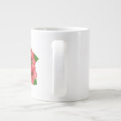 Tropischer Bouquet Jumbo-Tasse (Rückseite)