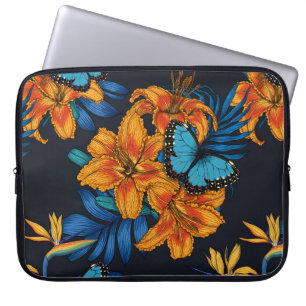 Tropischer Bouquet Laptopschutzhülle
