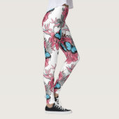 Tropischer Bouquet Leggings (Rechts)