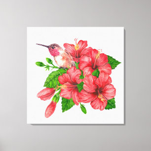 Tropischer Bouquet Leinwanddruck