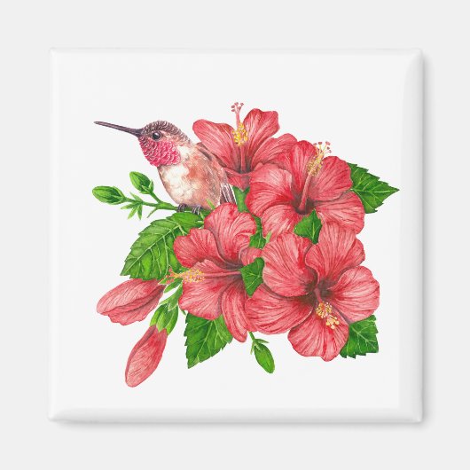 Tropischer Bouquet Magnet (Vorne)