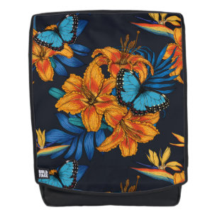 Tropischer Bouquet Rucksack