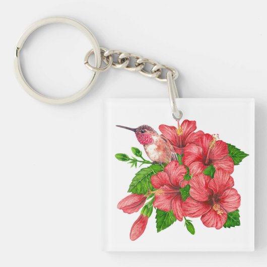 Tropischer Bouquet Schlüsselanhänger (Vorderseite)