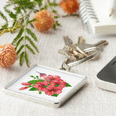 Tropischer Bouquet Schlüsselanhänger (Seite)
