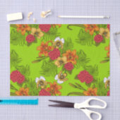 Tropischer Bouquet Seidenpapier (Handwerk)
