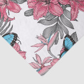 Tropischer Bouquet Seidenpapier (Ausschnitt)