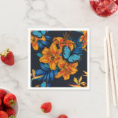 Tropischer Bouquet Serviette (Beispiel)