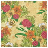 Tropischer Bouquet Stoff (Muster)