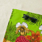 Tropischer Bouquet Strandtuch (Beispiel)