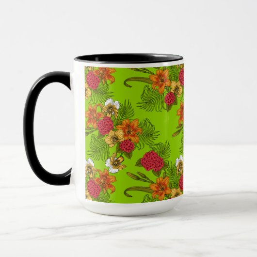 Tropischer Bouquet Tasse (Links)