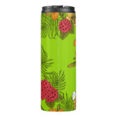 Tropischer Bouquet Thermosbecher (Rückseite)