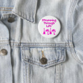 Tropischer Brandungsentwurf Hawaiin Ukulele Button (Beispiel)