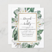 Tropischer Brunch & Bubbly Brautparty (Vorne/Hinten)