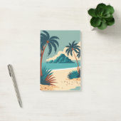 Tropischer Cartoon Post-it Klebezettel (Büro)