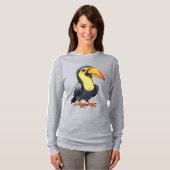 Tropischer Chibi-Vogel T-Shirt (Vorne ganz)