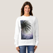 Tropischer Chic-T - Shirt von Windblown Palm Tree (Vorne ganz)