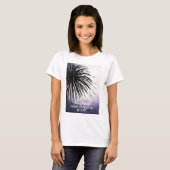 Tropischer Chic-T - Shirt von Windblown Palm Tree (Vorne ganz)