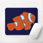 Tropischer Clownfisch aus Salzwasser Mousepad (Mit Mouse)