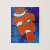 Tropischer Clownfisch aus Salzwasser Puzzle (Vertikal)