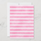 Tropischer Cocktail Flamingo Flamingle Geburtstag Einladung (Rückseite)