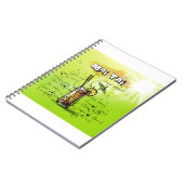 Tropischer Cocktail Notizblock (Linke Seite)