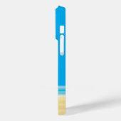 Tropischer Cocktail & Strand Case-Mate iPhone Hülle (Rückseite / Links)