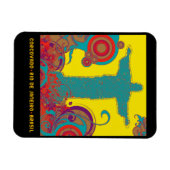 Tropischer Corcovado-Stil Magnet (Horizontal)