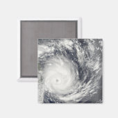 Tropischer Cyclone Gael von Madagaskar Magnet (Vorderseite/Rückseite)