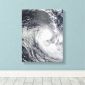 Tropischer Cyclone Ilsa Leinwanddruck (Insitu (Holzboden))