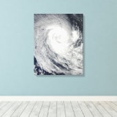 Tropischer Cyclone Imani Leinwanddruck (Insitu (Holzboden))