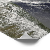 Tropischer Cyclone Ivan nähert sich Madagaskar Poster (Ecke)