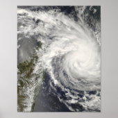 Tropischer Cyclone Ivan nähert sich Madagaskar Poster (Vorne)