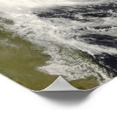 Tropischer Cyclone Ivan über Madagaskar Poster (Ecke)