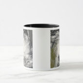 Tropischer Cyclone Ivan über Madagaskar Tasse (Zentrum)