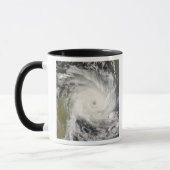 Tropischer Cyclone Ivan über Madagaskar Tasse (Links)