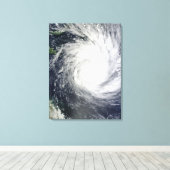 Tropischer Cyclone Yasi Leinwanddruck (Insitu (Holzboden))