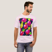 Tropischer Dragon Fruit Fiesta T-Shirt (Vorne ganz)