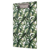 Tropischer Druck in Aquarellfarben Klemmbrett (Links)