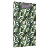 Tropischer Druck in Aquarellfarben Klemmbrett (Rechts)