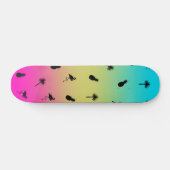 Tropischer Druck Skateboard (Horizontal)