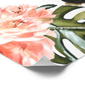 Tropischer Dschungel | Abschluss Foto Prop. Poster (Ecke)