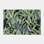 Tropischer Dschungel Banana Tree Strelitzia Fußmatte (Vorderseite)