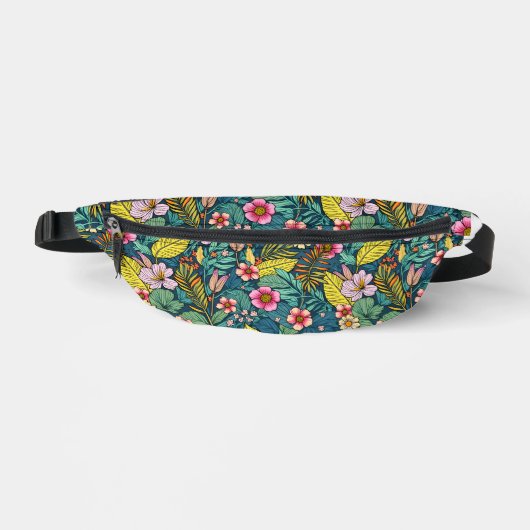 Tropischer Dschungel Bauchtasche (Vorderseite)