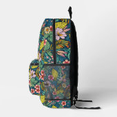 Tropischer Dschungel Bedruckter Rucksack (Rechts)