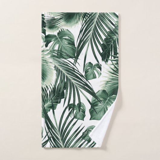 Tropischer Dschungel Blätter Dream #7 #tropical #d Badhandtuch Set (Handtuch)