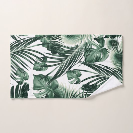 Tropischer Dschungel Blätter Dream #7 #tropical #d Badhandtuch Set (Handtuch)