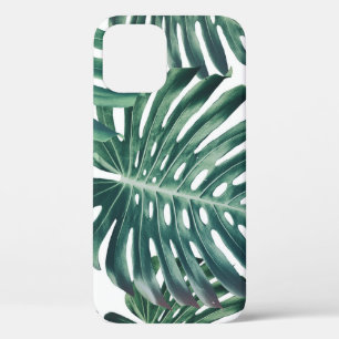 Tropischer Dschungel Blätter floraler Hintergrund Case-Mate iPhone Hülle
